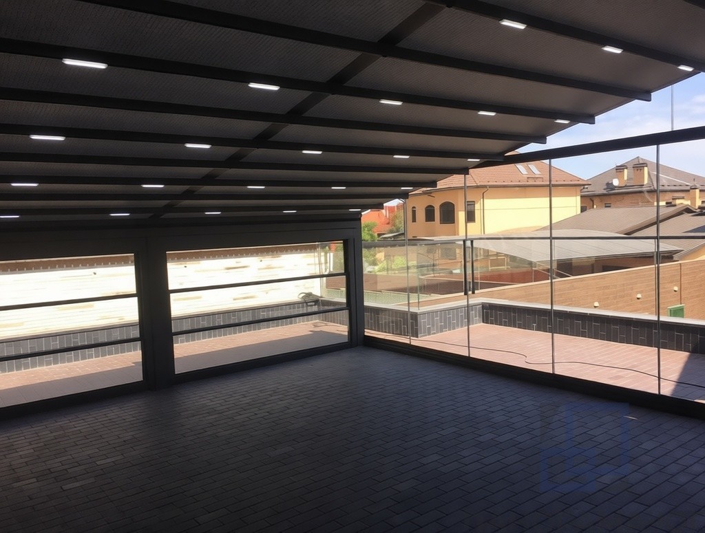 Гильотинное остекление A2191